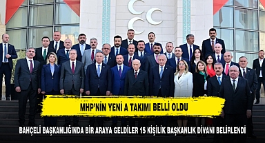 MHP'nin yeni başkanlık divanı belli oldu
