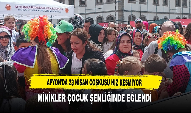 Minikler Çocuk Şenliğinde Eğlendi