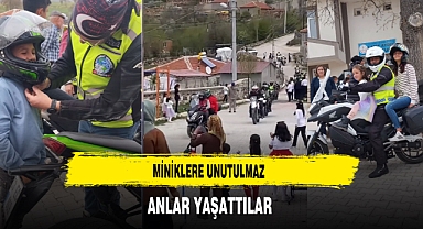Miniklere Unutulmaz Anlar Yaşattılar
