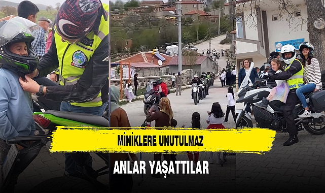 Miniklere Unutulmaz Anlar Yaşattılar