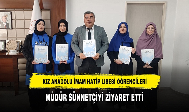 MÜDÜR SÜNNETÇİ "LİKÂ" DERGİSİNİ İNCELEDİ