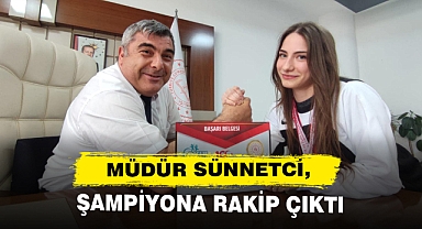 Müdür Sünnetci, Şampiyona Rakip Çıktı