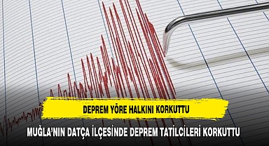 Muğla'nın Datça ilçesinde 4 büyüklüğünde bir deprem meydana geldi