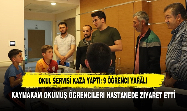 Okul Servisi Kaza Yaptı: 9 Öğrenci Yaralı