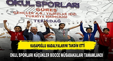 Okul Sporları Küçükler Bocce Müsabakaları Tamamlandı