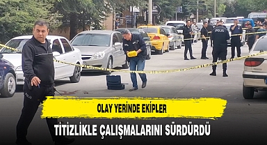 Olay Yerinde Ekipler Titizlikle Çalışmalarını Sürdürdü