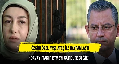 Özgür Özel, Ayşe Ateş ile bayramlaştı