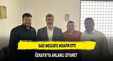 Özkaya'ya anlamlı ziyaret