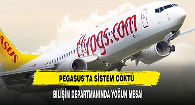 PEGASUSTA SİSTEM ÇÖKTÜ