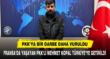 PKK’YA BİR DARBE DAHA VURULDU
