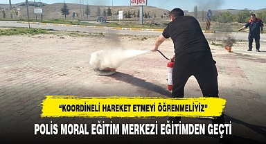 POLİS MORAL EĞİTİM MERKEZİ EĞİTİMDEN GEÇTİ