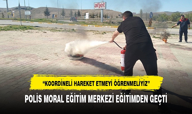 POLİS MORAL EĞİTİM MERKEZİ EĞİTİMDEN GEÇTİ