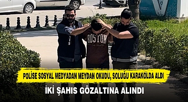 Polise Sosyal Medyadan Meydan Okudu, Soluğu Karakolda Aldı