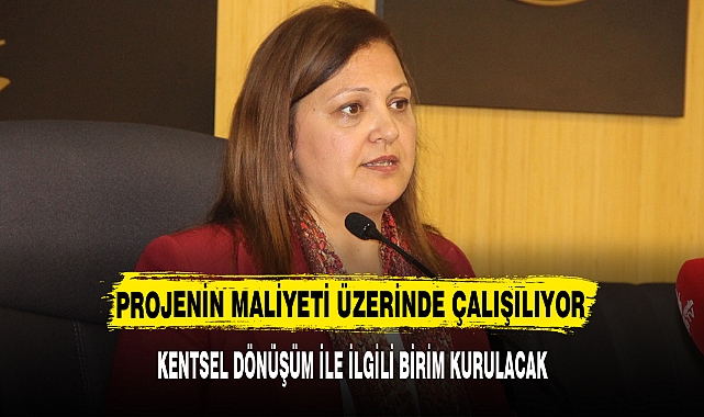 PROJENİN MALİYETİ ÜZERİNDE ÇALIŞILIYOR