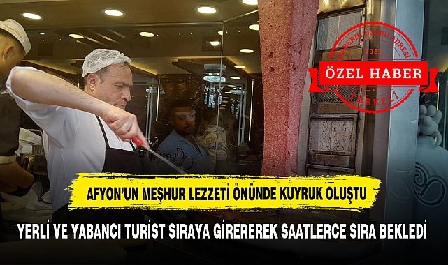 Ramazan Bayramı Tatilinde yerli ve yabancı turistten   Sucuk Döner’e yoğun ilgi