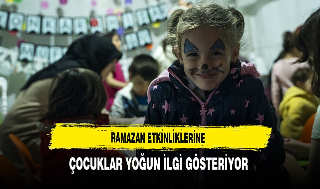 Ramazan Etkinlikleri Çocuklar Yoğun İlgi Gösteriyor