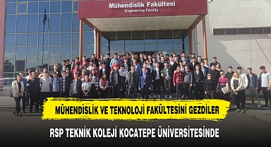 RSP Öğrencileri Afyon Kocatepe Üniversitesini Gezdi