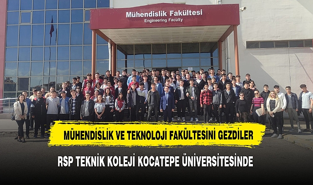 RSP Öğrencileri Afyon Kocatepe Üniversitesini Gezdi