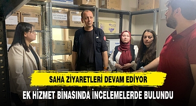 SAHA ZİYARETLERİ DEVAM EDİYOR