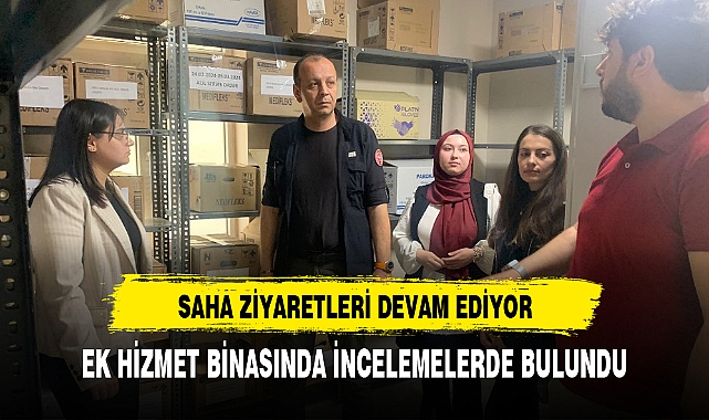 SAHA ZİYARETLERİ DEVAM EDİYOR
