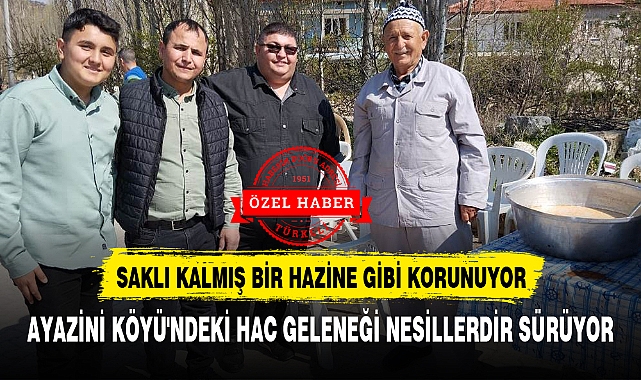SAKLI KALMIŞ BİR HAZİNE GİBİ KORUNUYOR