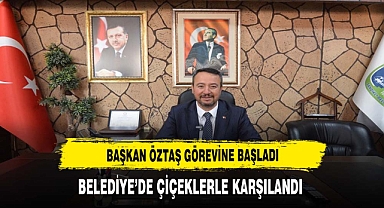 SANDIKLI BELEDİYE BAŞKANI ÖZTAŞ GÖREVİNE BAŞLADI