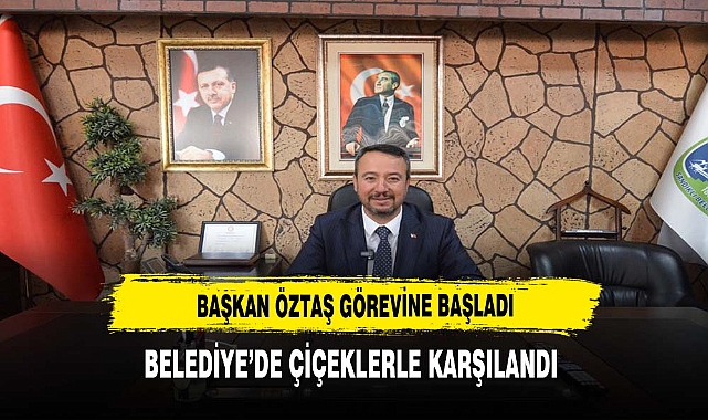SANDIKLI BELEDİYE BAŞKANI ÖZTAŞ GÖREVİNE BAŞLADI