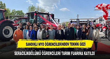 Sandıklı MYO Seracılık Programı Öğrencilerinden Teknik Gezi