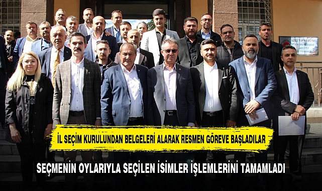 SEÇMENİN OYLARIYLA SEÇİLEN İSİMLER İŞLEMLERİNİ TAMAMLADI