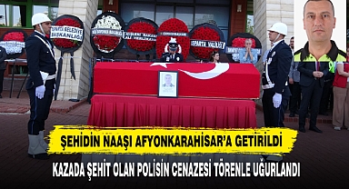 Şehidin Naaşı Afyonkarahisar'a Getirildi