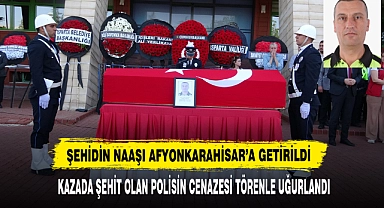 Şehidin Naaşı Afyonkarahisar'a Getirildi