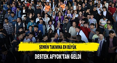 Şehrin Takımına En Büyük Destek AFYOK'tan Geldi