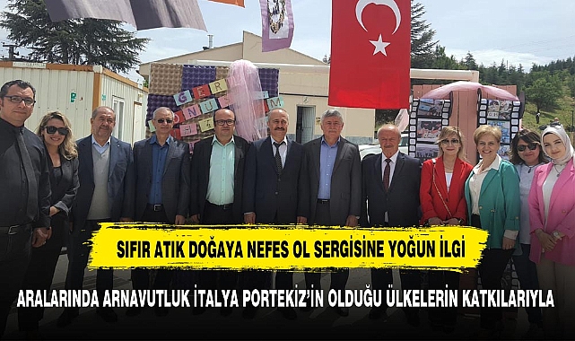 '' Sıfır Atık- Doğaya Nefes Ol'' Sergisi Salar Çok Programlı Anadolu Lisesi'nde Gerçekleştirildi…