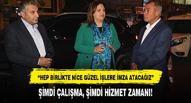 ŞİMDİ ÇALIŞMA, ŞİMDİ HİZMET ZAMANI!