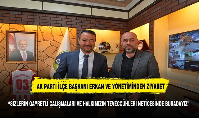 Sizlerin gayretli çalışmaları ve halkımızın teveccühleri neticesinde buradayız.