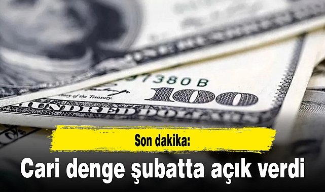 Son dakika: Cari denge şubatta açık verdi