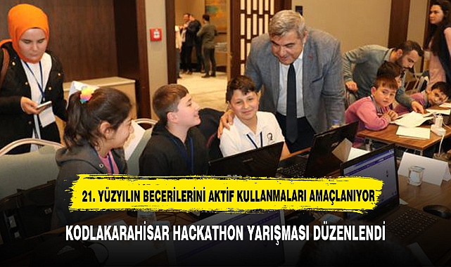 SÜNNETCİ, "KODLAKARAHİSAR HACKATHON YARIŞMASI"NA KATILDI…