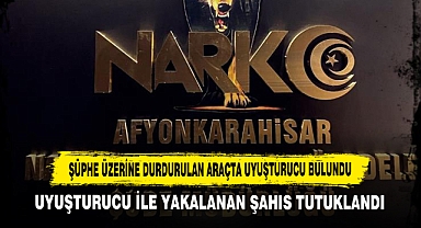 Şüphe Üzerine Durdurulan Araçta Uyuşturucu Bulundu