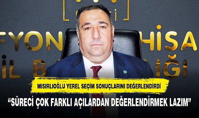 “SÜRECİ ÇOK FARKLI AÇILARDAN DEĞERLENDİRMEK LAZIM”