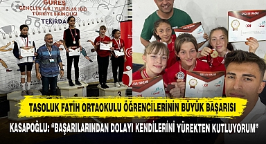 Taşoluk Fatih Ortaokulu Öğrencilerinin Büyük Başarısı