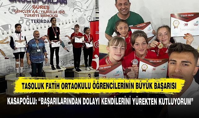 Taşoluk Fatih Ortaokulu Öğrencilerinin Büyük Başarısı