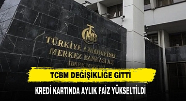 TCBM Değişikliğe Gitti