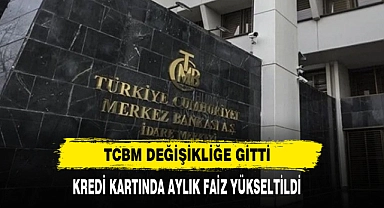TCBM Değişikliğe Gitti