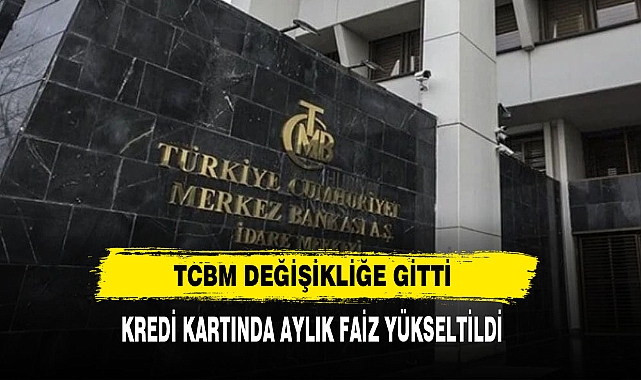 TCBM Değişikliğe Gitti