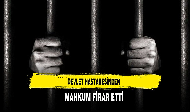 Tedavi İçin Getirildi Devlet Hastanesinden Firar Etti