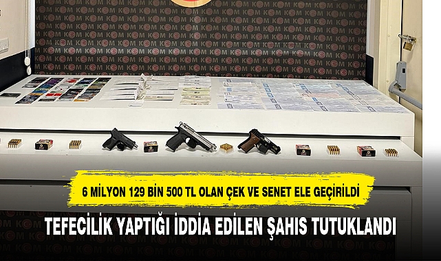 TEFECİLİK YAPTIĞI İDDİA EDİLEN ŞAHIS TUTUKLANDI