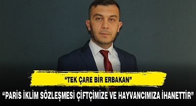 "TEK ÇARE BİR ERBAKAN"