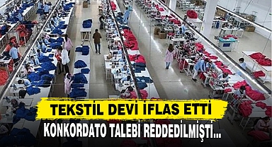 Tekstil Devi İflas Etti