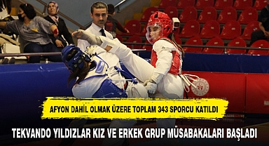 TEKVANDO YILDIZLAR KIZ VE ERKEK GRUP MÜSABAKALARI BAŞLADI