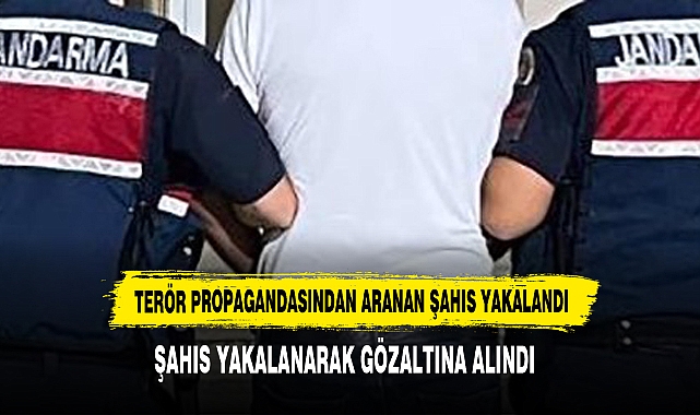 Terör Propagandasından Aranan Şahıs Yakalandı